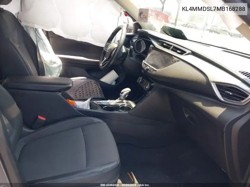 2021 Buick Encore Gx Fwd Select VIN: KL4MMDSL7MB168288 Lot: 42462420