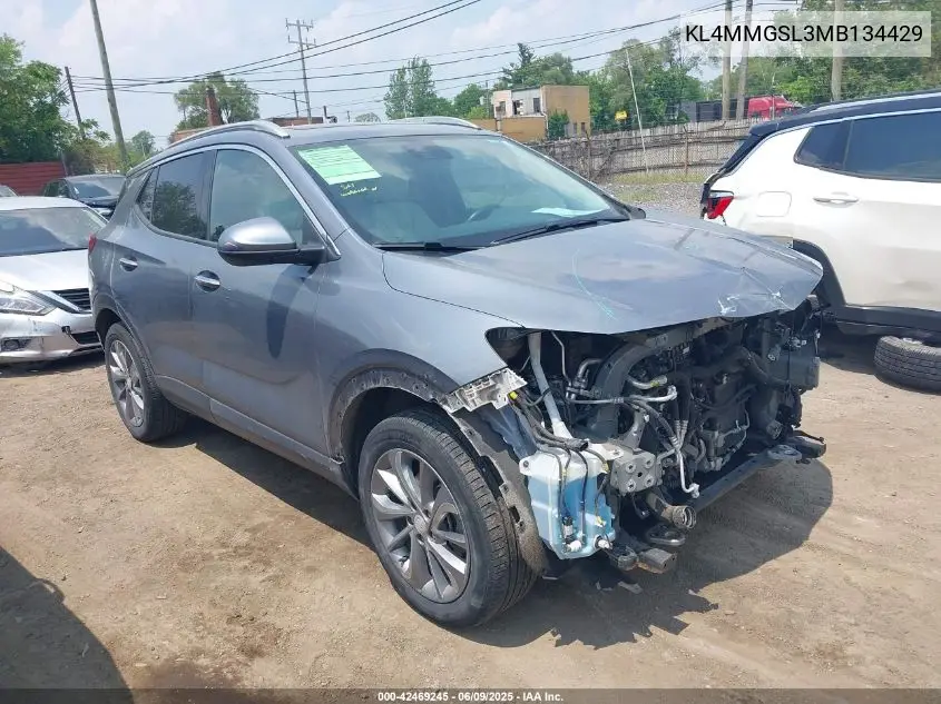 2021 Buick Encore Gx Awd Essence VIN: KL4MMGSL3MB134429 Lot: 42469245