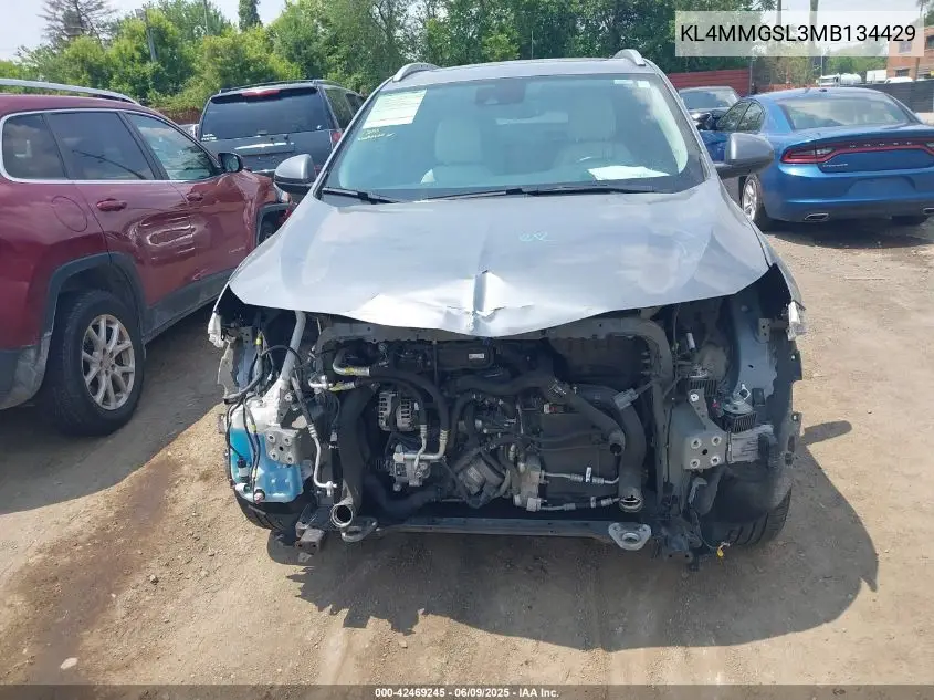 2021 Buick Encore Gx Awd Essence VIN: KL4MMGSL3MB134429 Lot: 42469245