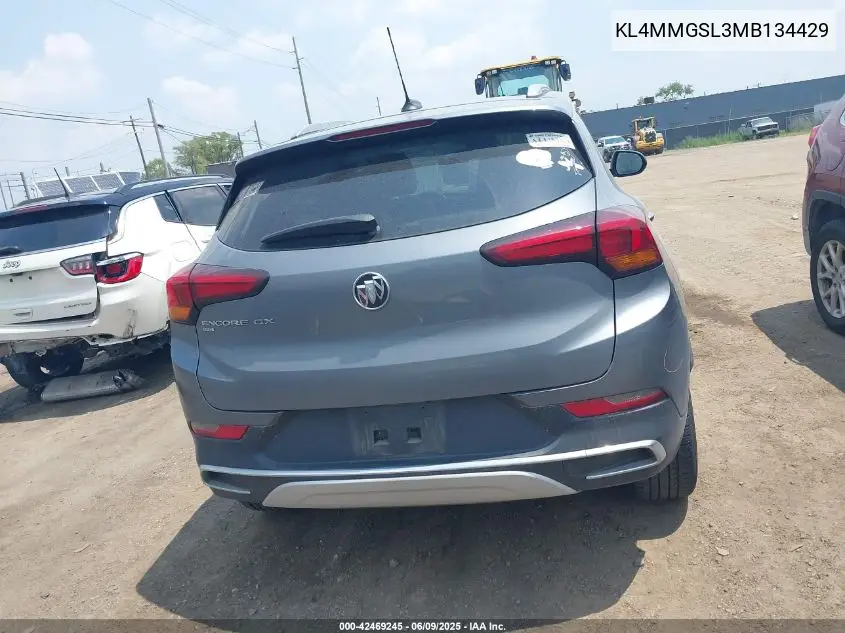 2021 Buick Encore Gx Awd Essence VIN: KL4MMGSL3MB134429 Lot: 42469245