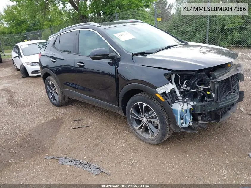2021 Buick Encore Gx Awd Select VIN: KL4MMESL8MB047386 Lot: 42494761