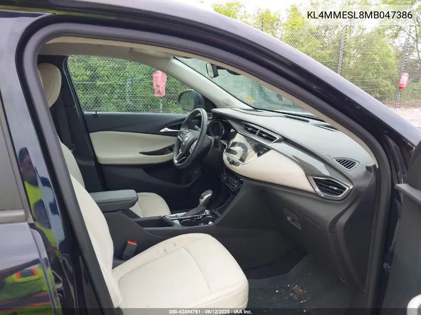 2021 Buick Encore Gx Awd Select VIN: KL4MMESL8MB047386 Lot: 42494761