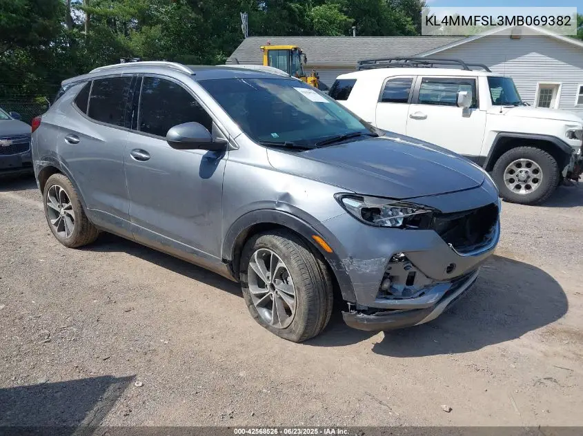 2021 Buick Encore Gx Fwd Essence VIN: KL4MMFSL3MB069382 Lot: 42568526
