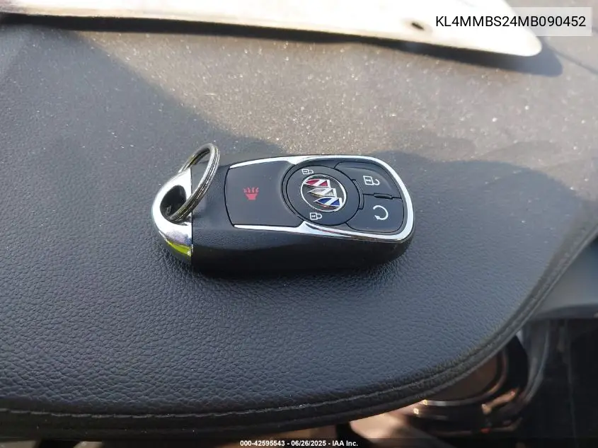 2021 Buick Encore Gx Fwd Preferred VIN: KL4MMBS24MB090452 Lot: 42595543
