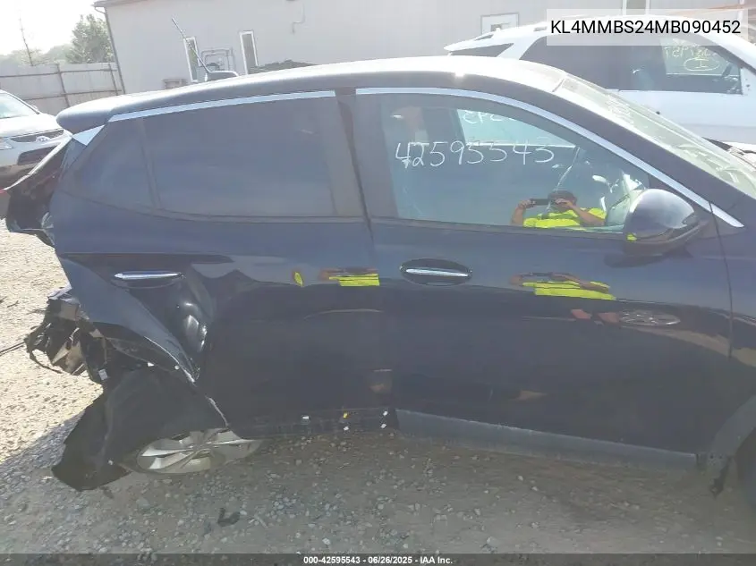 2021 Buick Encore Gx Fwd Preferred VIN: KL4MMBS24MB090452 Lot: 42595543