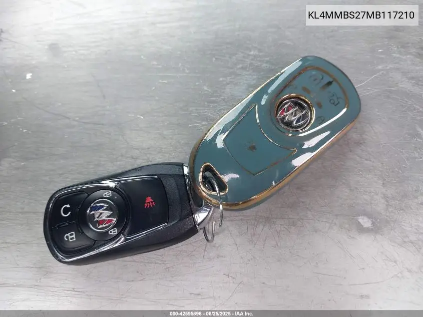2021 Buick Encore Gx Fwd Preferred VIN: KL4MMBS27MB117210 Lot: 42595896