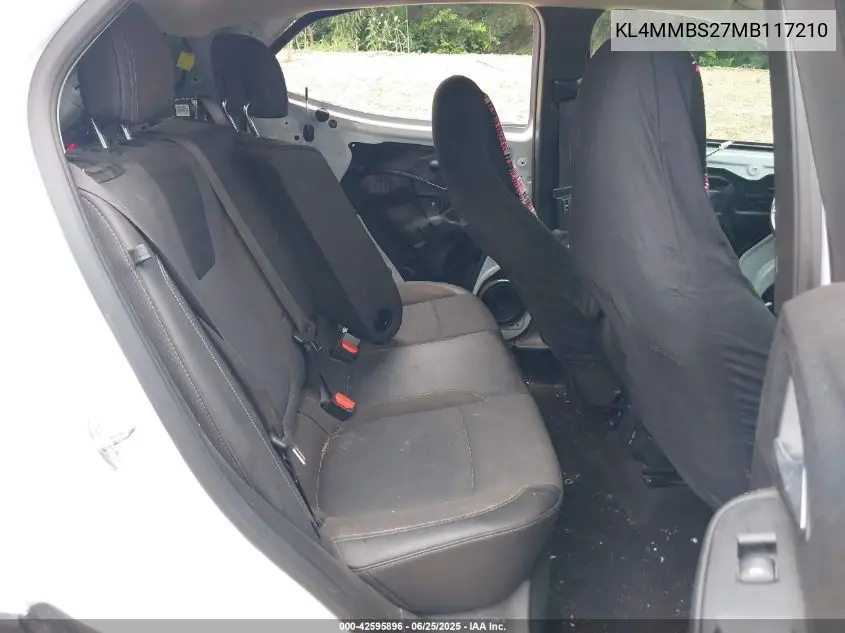 2021 Buick Encore Gx Fwd Preferred VIN: KL4MMBS27MB117210 Lot: 42595896