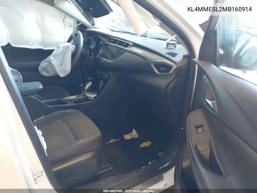 2021 Buick Encore Gx Awd Select VIN: KL4MMESL2MB160914 Lot: 42627492