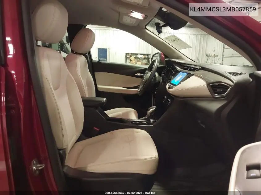 2021 Buick Encore Gx Awd Preferred VIN: KL4MMCSL3MB057859 Lot: 42646632