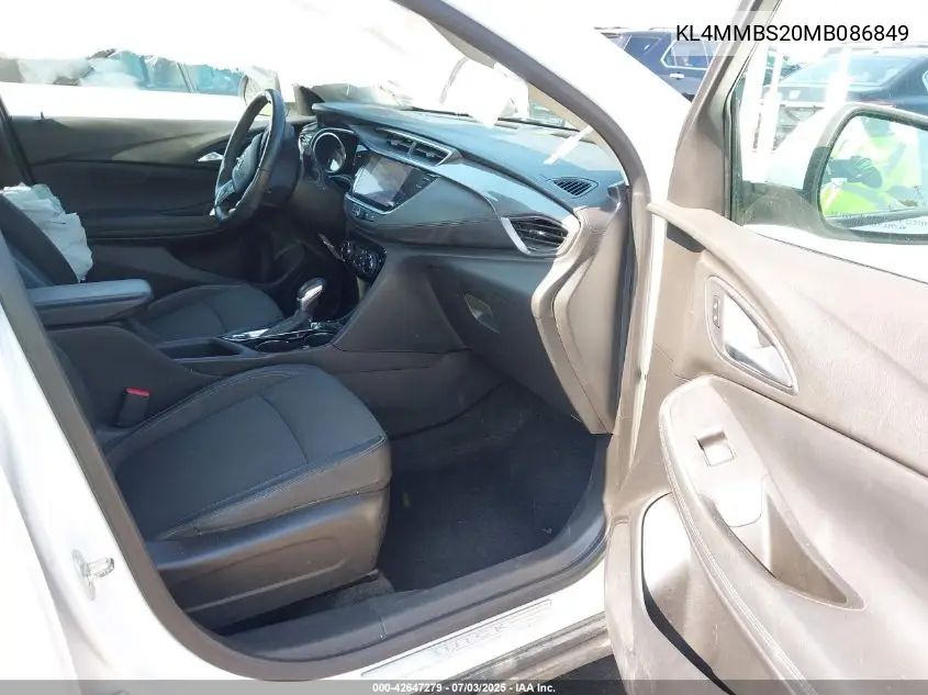 2021 Buick Encore Gx Fwd Preferred VIN: KL4MMBS20MB086849 Lot: 42647279
