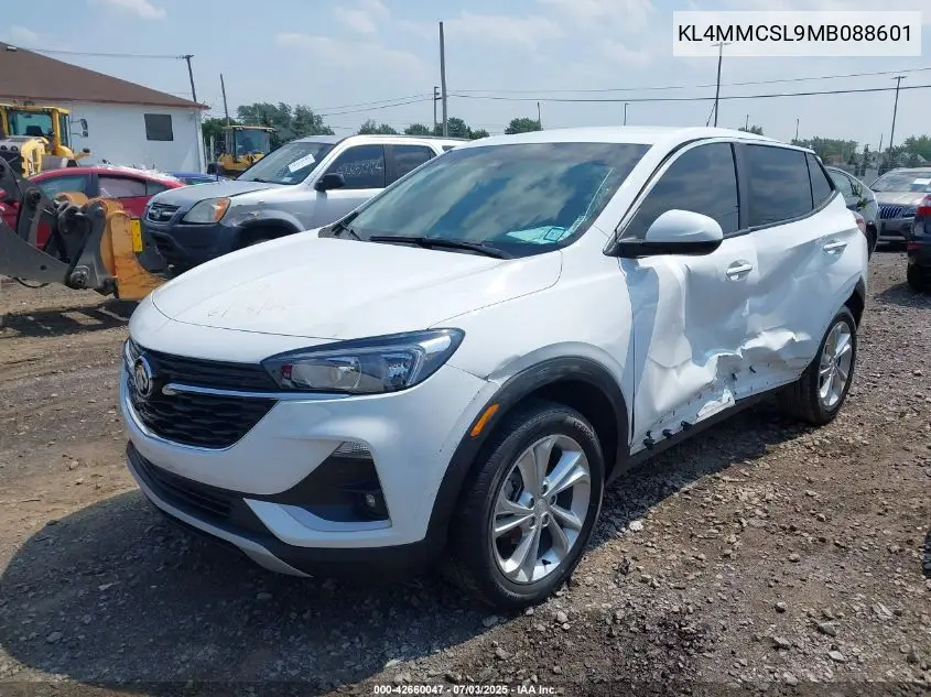 2021 Buick Encore Gx Awd Preferred VIN: KL4MMCSL9MB088601 Lot: 42660047