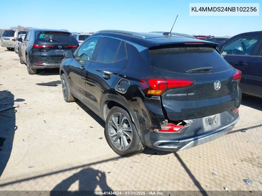 2022 Buick Encore Gx Fwd Select VIN: KL4MMDS24NB102256 Lot: 41434524