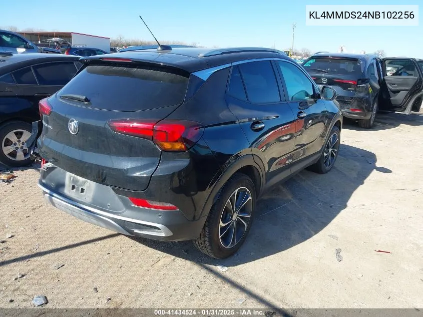 2022 Buick Encore Gx Fwd Select VIN: KL4MMDS24NB102256 Lot: 41434524