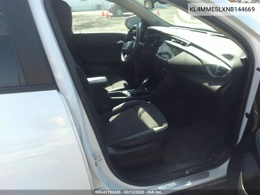 2022 Buick Encore Gx Awd Select VIN: KL4MMESLXNB144669 Lot: 41792426