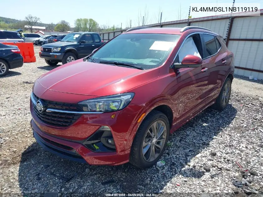 2022 Buick Encore Gx Fwd Select VIN: KL4MMDSL1NB119119 Lot: 41974559