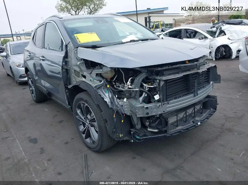 2022 Buick Encore Gx Fwd Select VIN: KL4MMDSL3NB029227 Lot: 42135015