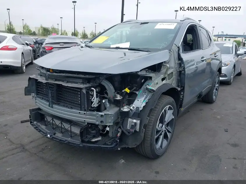 2022 Buick Encore Gx Fwd Select VIN: KL4MMDSL3NB029227 Lot: 42135015