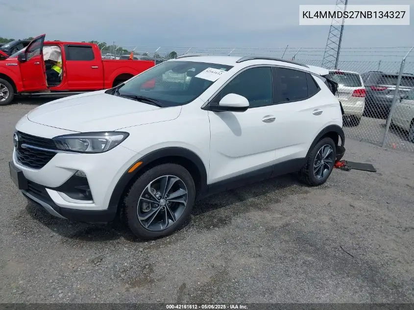 2022 Buick Encore Gx Fwd Select VIN: KL4MMDS27NB134327 Lot: 42161612