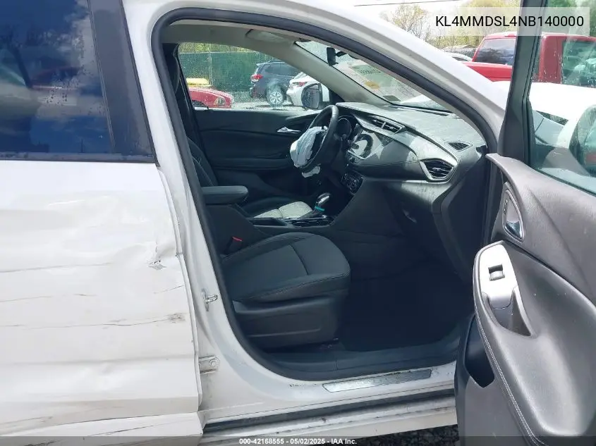 2022 Buick Encore Gx Fwd Select VIN: KL4MMDSL4NB140000 Lot: 42168555