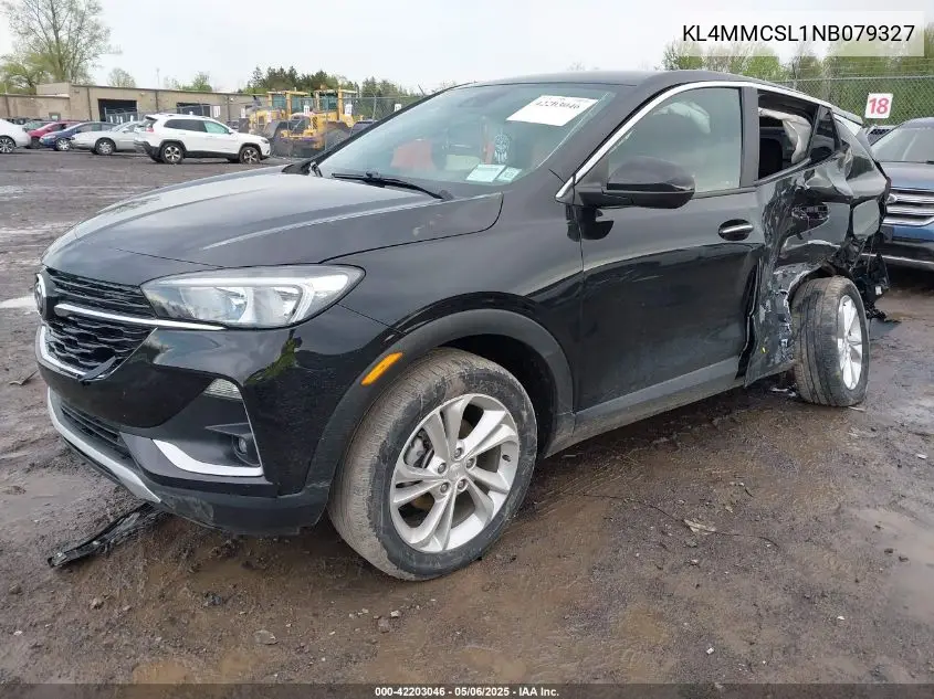 2022 Buick Encore Gx Awd Preferred VIN: KL4MMCSL1NB079327 Lot: 42203046