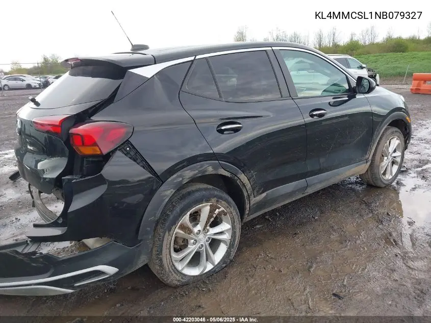 2022 Buick Encore Gx Awd Preferred VIN: KL4MMCSL1NB079327 Lot: 42203046