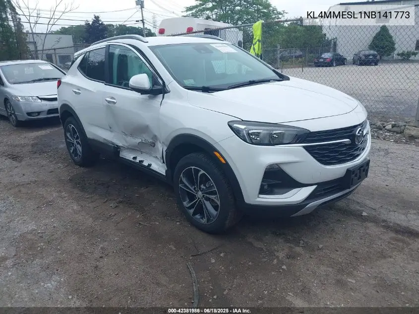 2022 Buick Encore Gx Awd Select VIN: KL4MMESL1NB141773 Lot: 42381986