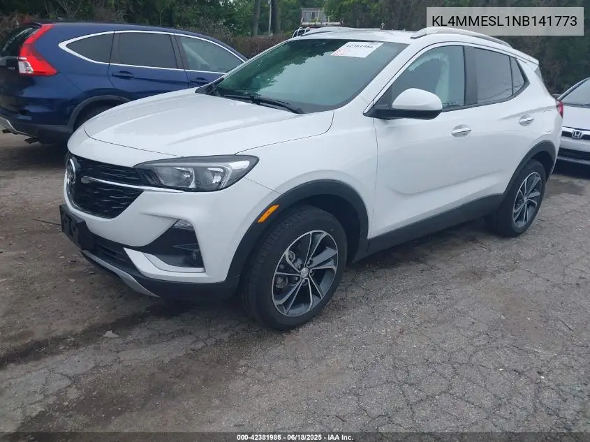 2022 Buick Encore Gx Awd Select VIN: KL4MMESL1NB141773 Lot: 42381986