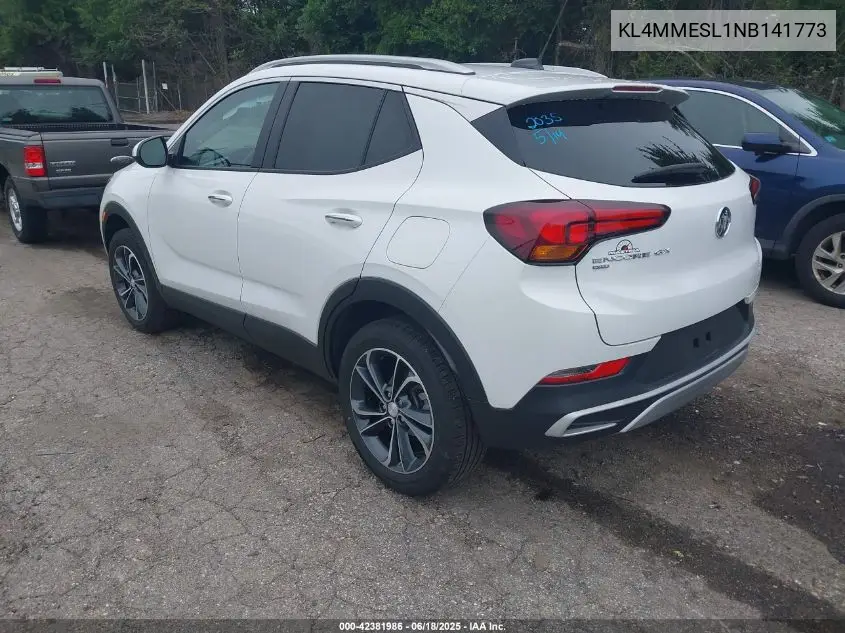 2022 Buick Encore Gx Awd Select VIN: KL4MMESL1NB141773 Lot: 42381986