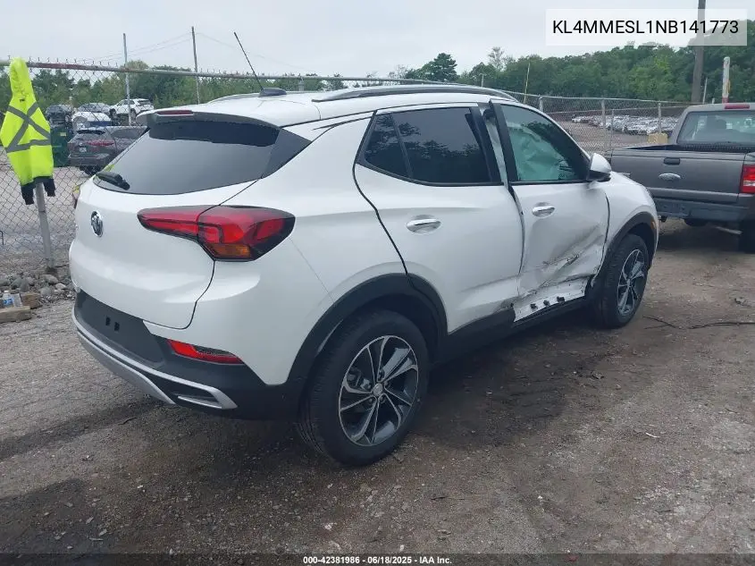 2022 Buick Encore Gx Awd Select VIN: KL4MMESL1NB141773 Lot: 42381986