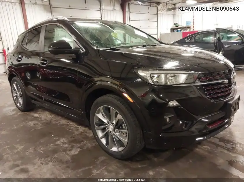 2022 Buick Encore Gx Fwd Select VIN: KL4MMDSL3NB090643 Lot: 42456934