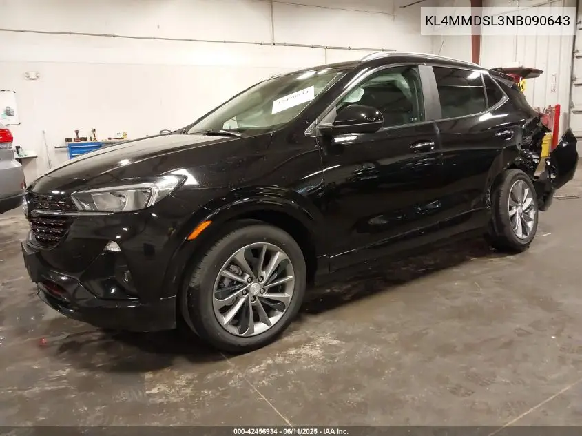 2022 Buick Encore Gx Fwd Select VIN: KL4MMDSL3NB090643 Lot: 42456934