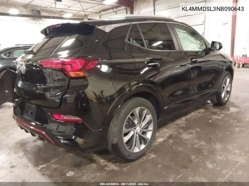 2022 Buick Encore Gx Fwd Select VIN: KL4MMDSL3NB090643 Lot: 42456934