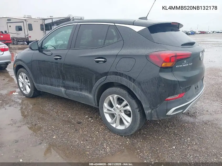 2022 Buick Encore Gx Fwd Preferred VIN: KL4MMBS20NB132178 Lot: 42466626