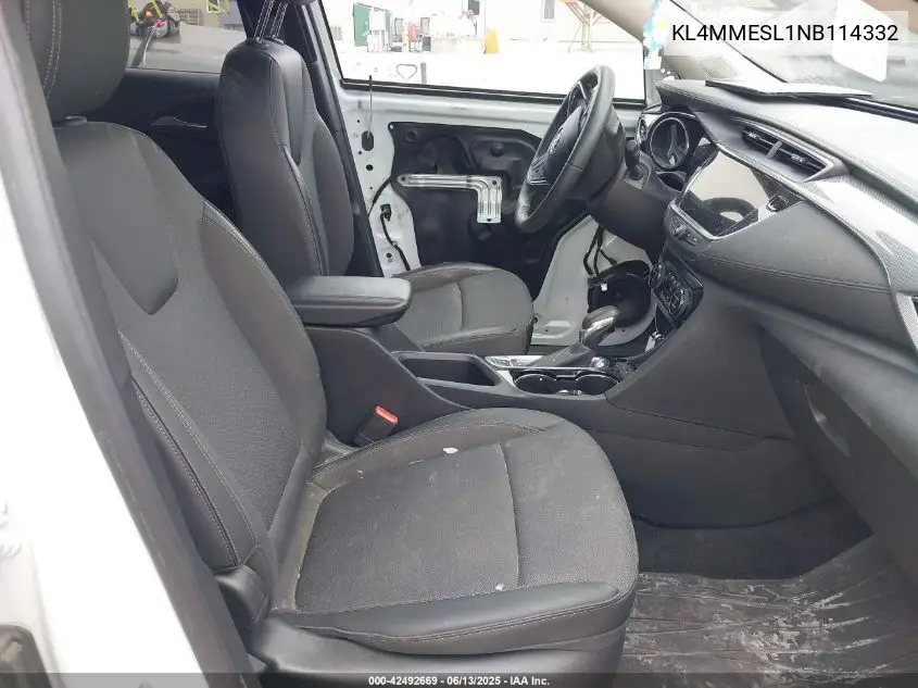 2022 Buick Encore Gx Awd Select VIN: KL4MMESL1NB114332 Lot: 42492669