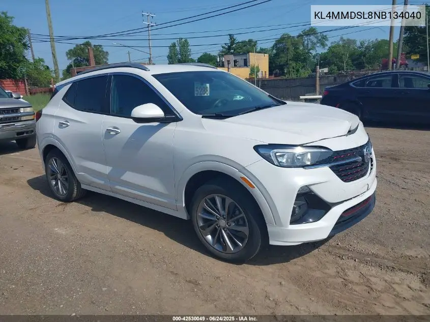 2022 Buick Encore Gx Fwd Select VIN: KL4MMDSL8NB134040 Lot: 42530049