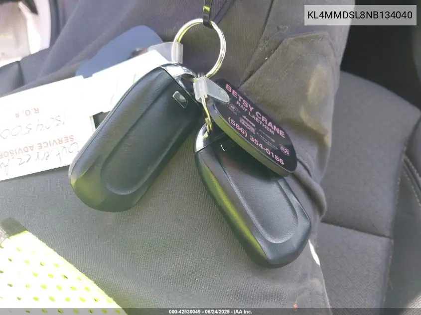 2022 Buick Encore Gx Fwd Select VIN: KL4MMDSL8NB134040 Lot: 42530049