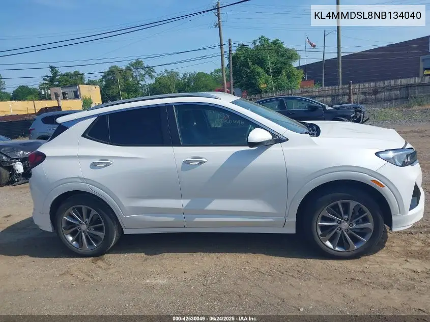 2022 Buick Encore Gx Fwd Select VIN: KL4MMDSL8NB134040 Lot: 42530049