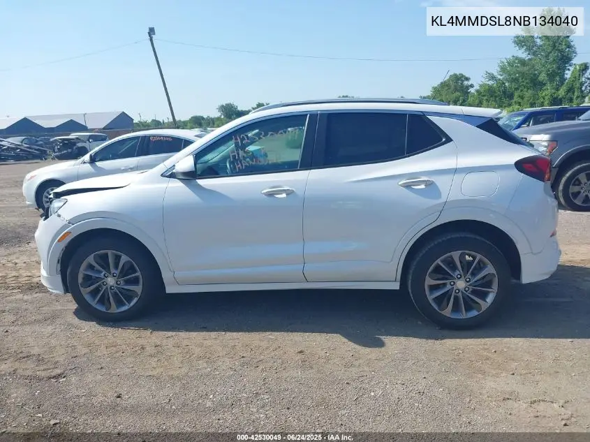 2022 Buick Encore Gx Fwd Select VIN: KL4MMDSL8NB134040 Lot: 42530049