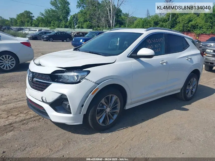 2022 Buick Encore Gx Fwd Select VIN: KL4MMDSL8NB134040 Lot: 42530049
