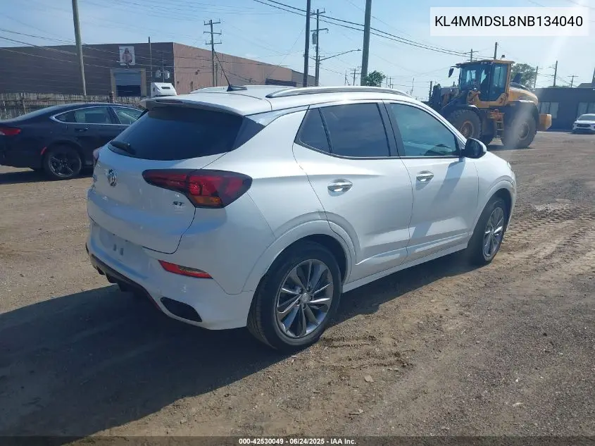 2022 Buick Encore Gx Fwd Select VIN: KL4MMDSL8NB134040 Lot: 42530049
