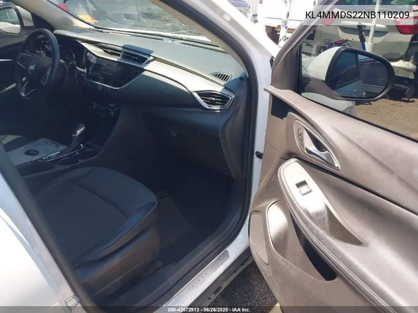 2022 Buick Encore Gx Fwd Select VIN: KL4MMDS22NB110209 Lot: 42572913