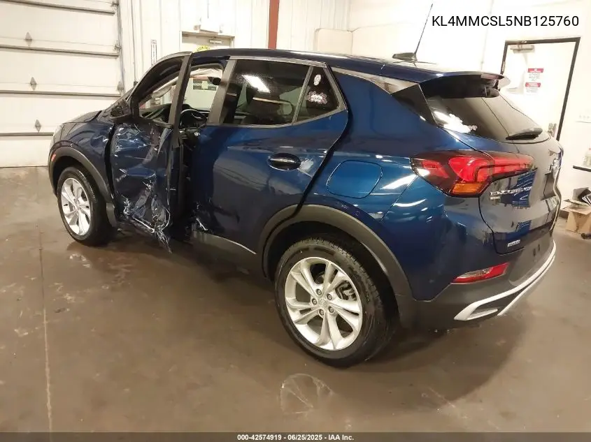 2022 Buick Encore Gx Awd Preferred VIN: KL4MMCSL5NB125760 Lot: 42574919