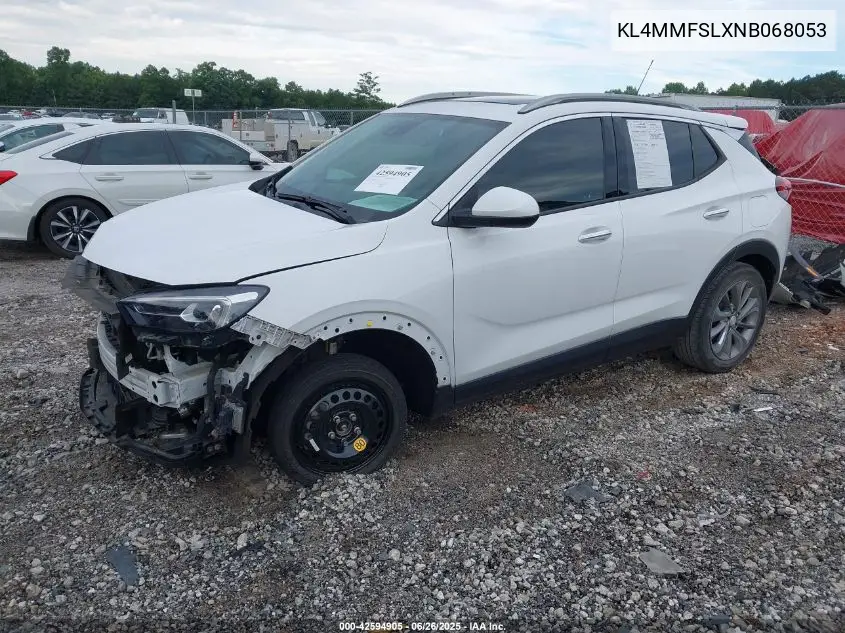 2022 Buick Encore Gx Fwd Essence VIN: KL4MMFSLXNB068053 Lot: 42594905