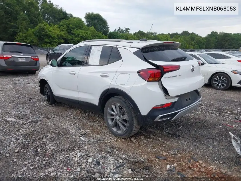 2022 Buick Encore Gx Fwd Essence VIN: KL4MMFSLXNB068053 Lot: 42594905
