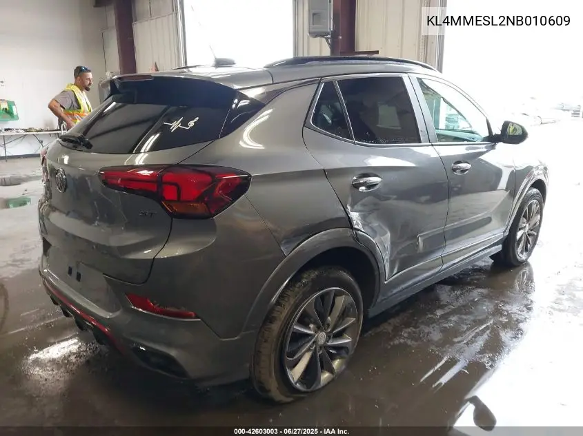 2022 Buick Encore Gx Awd Select VIN: KL4MMESL2NB010609 Lot: 42603003