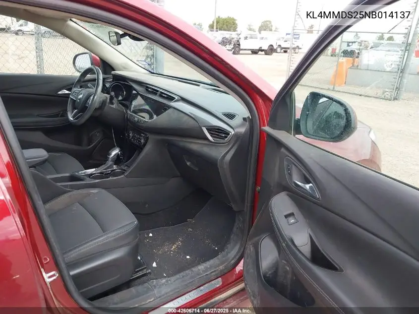 2022 Buick Encore Gx Fwd Select VIN: KL4MMDS25NB014137 Lot: 42606714
