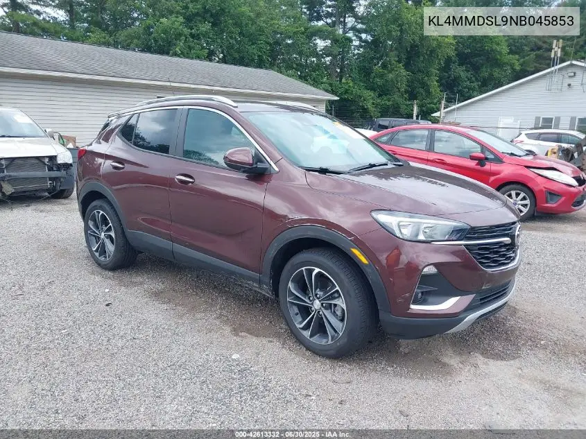 2022 Buick Encore Gx Fwd Select VIN: KL4MMDSL9NB045853 Lot: 42613332
