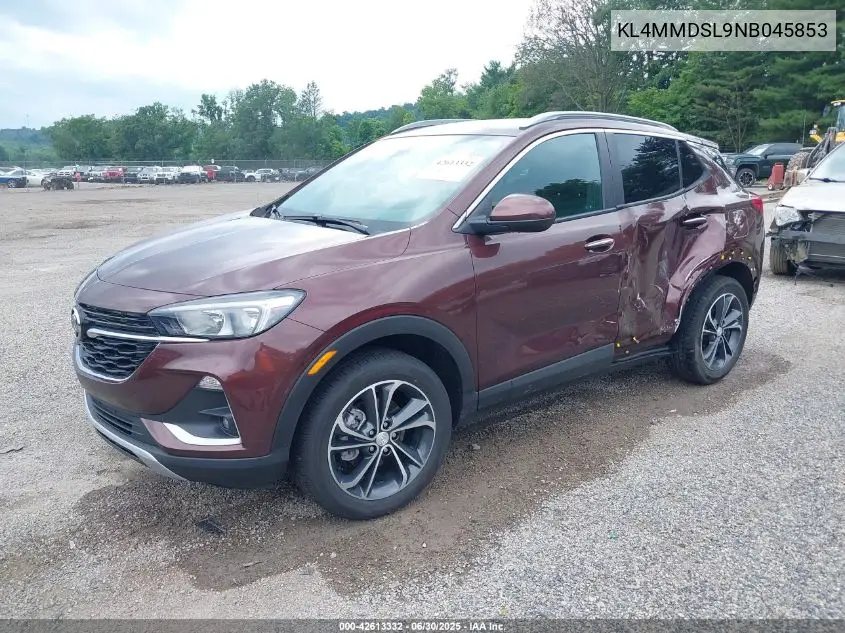 2022 Buick Encore Gx Fwd Select VIN: KL4MMDSL9NB045853 Lot: 42613332