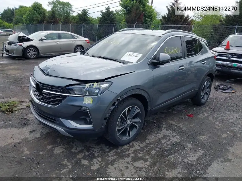 2022 Buick Encore Gx Fwd Select VIN: KL4MMDS24NB112270 Lot: 42622164