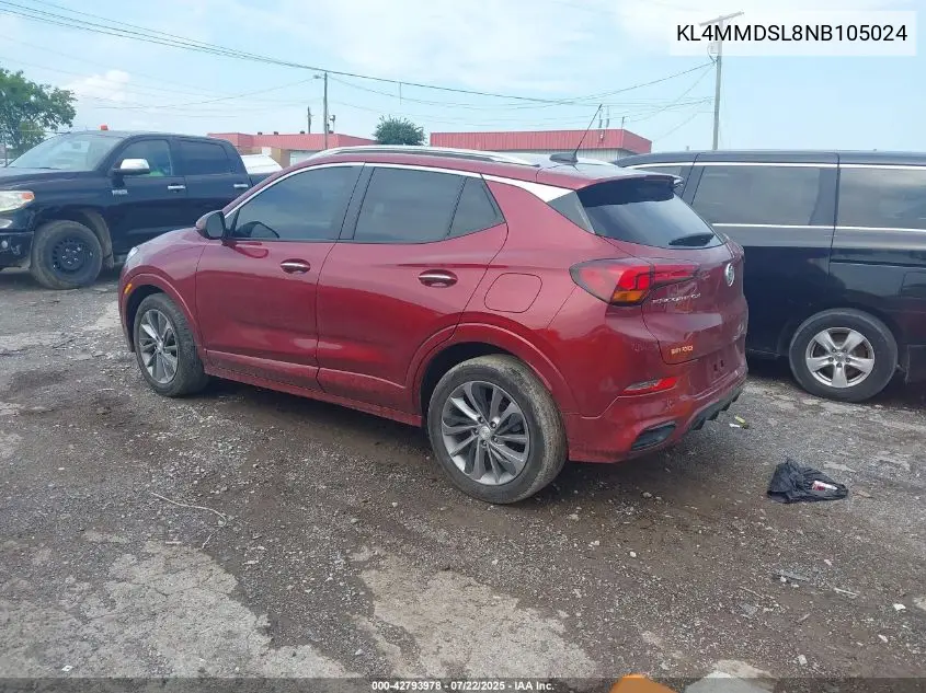 2022 Buick Encore Gx Fwd Select VIN: KL4MMDSL8NB105024 Lot: 42793978